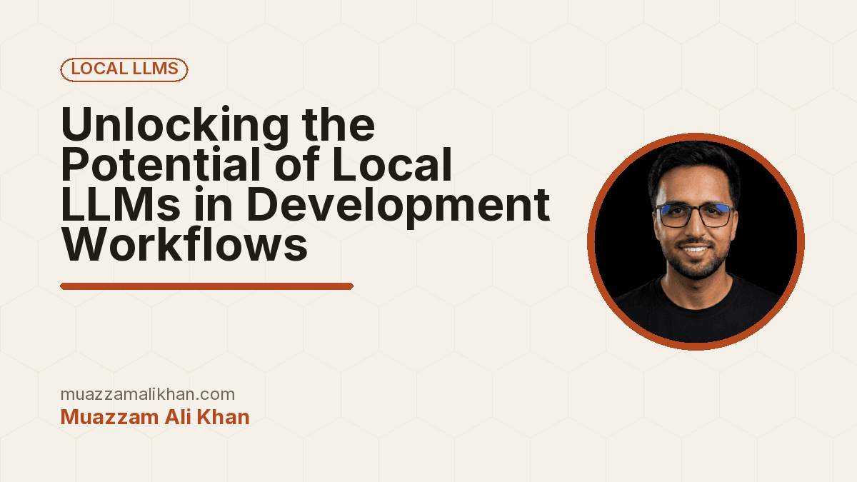 Unlocking the Potential of Local LLMs in Development Workflows — cover illustration