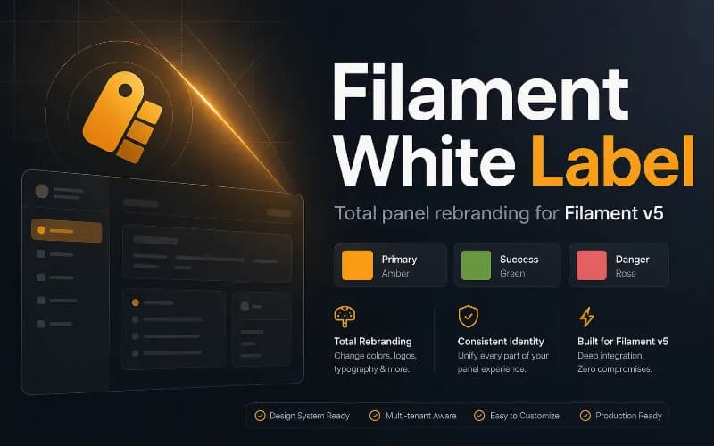 Filament White Label — screen 1 of 4