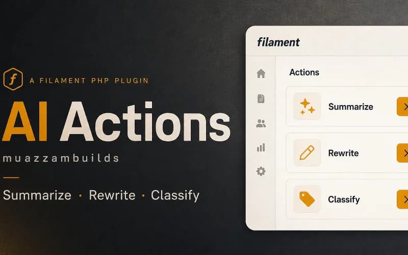 Filament Ai Actions — screen 1 of 1