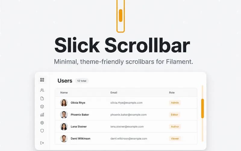 Slick Scrollbar — screen 1 of 1