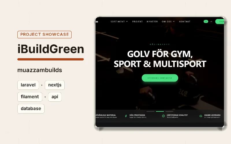 iBuildGreen — screen 1 of 1