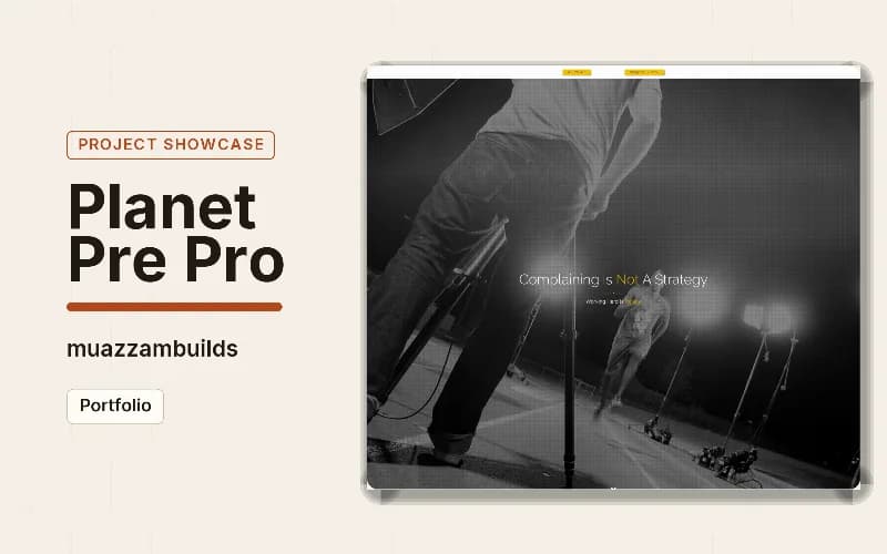 Planet Pre Pro — screen 1 of 1