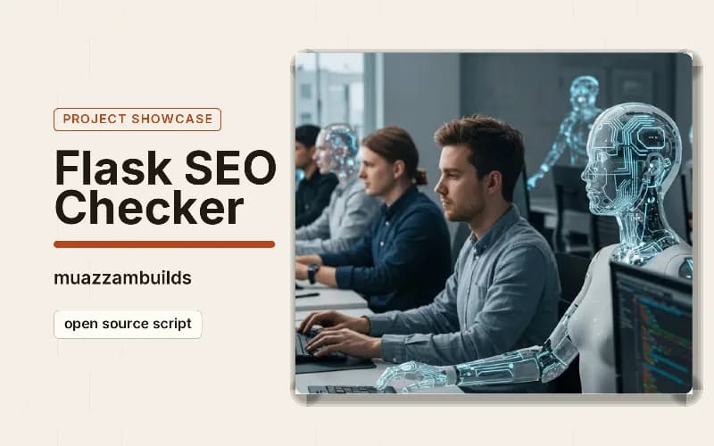 Flask SEO Checker — screen 1 of 1